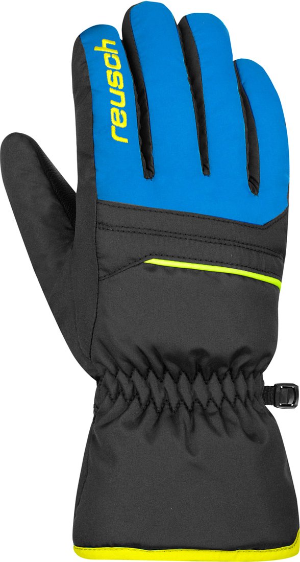 

Горнолыжные перчатки Reusch Alan Junior 6361115-7002 (р-р 5, Blck/Bril Blu/Safety Yell)