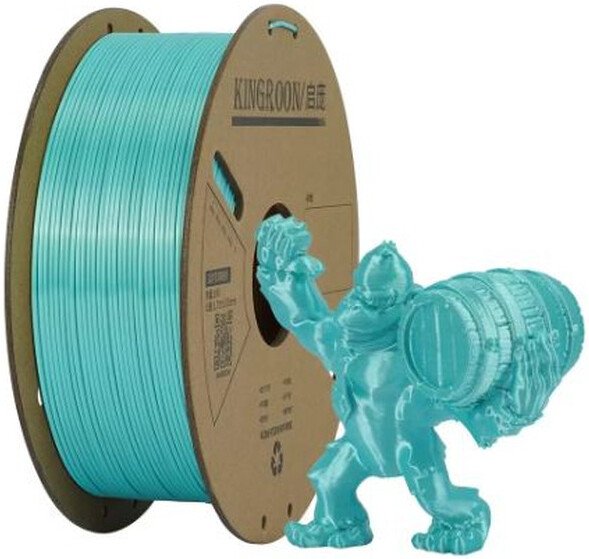 

Пластик Kingroon PLA Silk 1.75мм NSC006 (1кг, Green)
