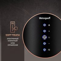 Кухонная вытяжка Weissgauff Tubus 1406 Island Black