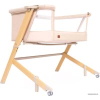 Приставная детская кроватка Nuovita Accanto Dalia (бежевый/дерево)