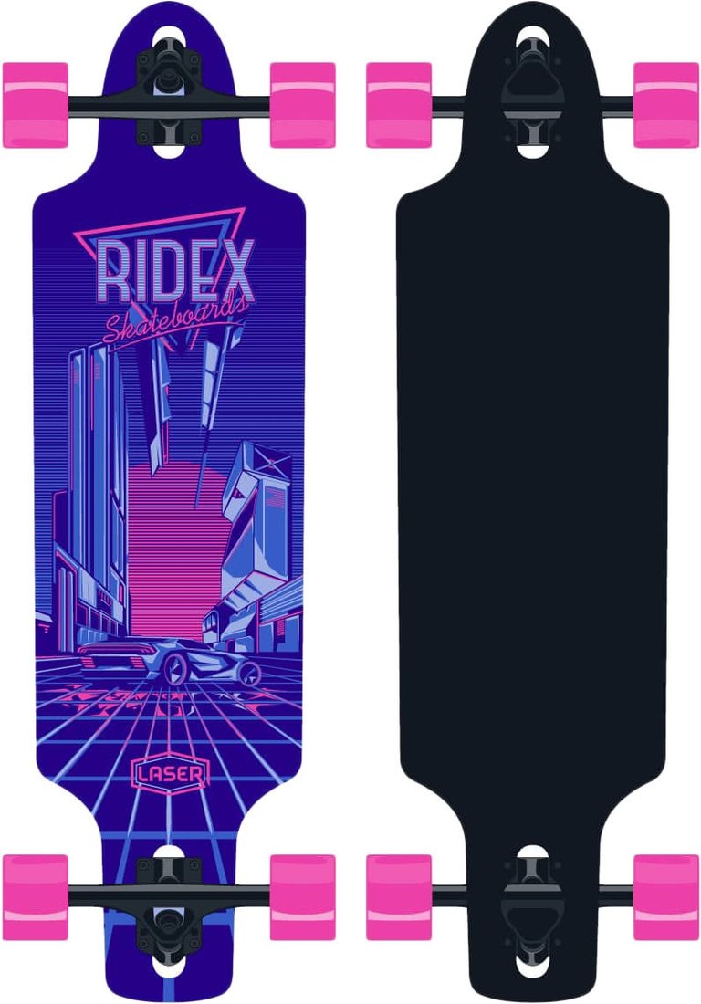 

Лонгборд Ridex Laser 32"x8.75"