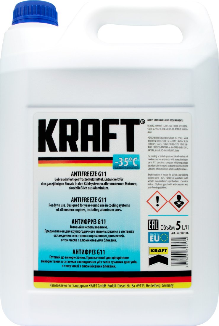 

Антифриз KRAFT KF106 5л
