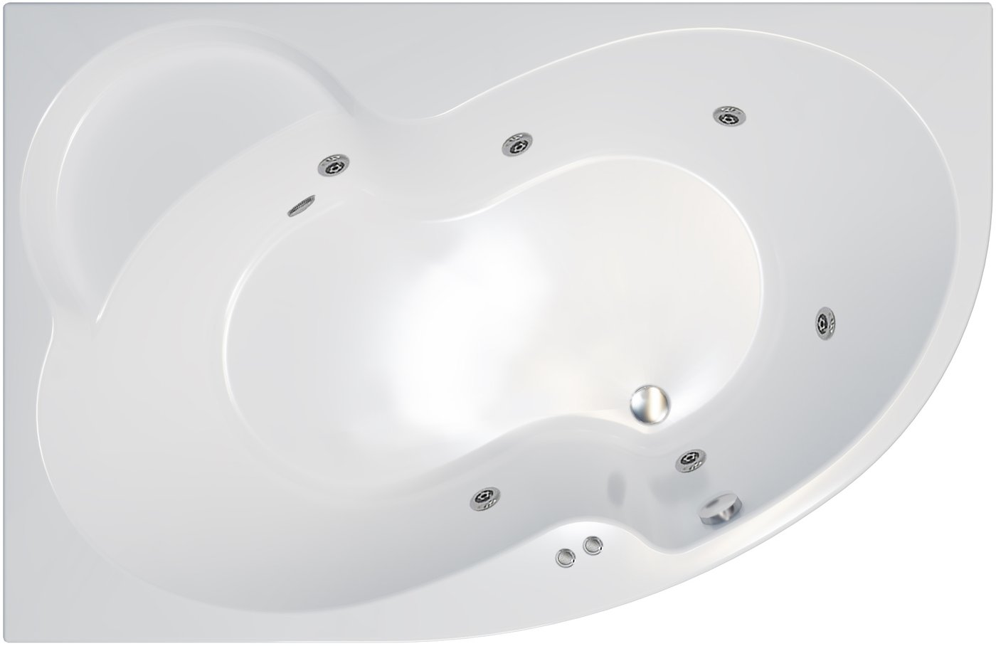 

Ванна Triton Мари гидромассажная 170х110L Базовая