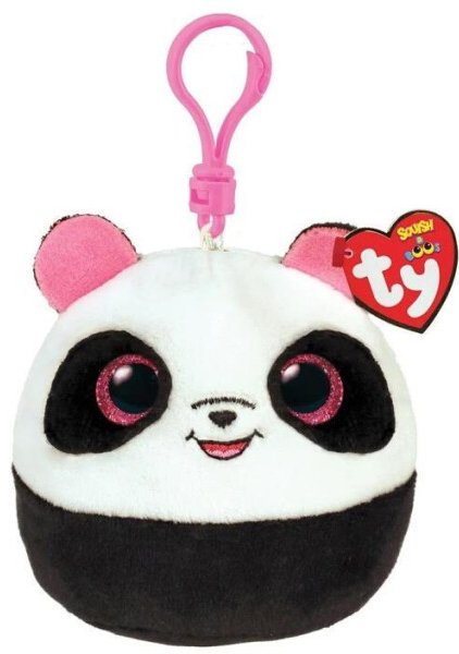 

Игрушка-брелок Ty Squishy Beanies Панда Bamboo 39571
