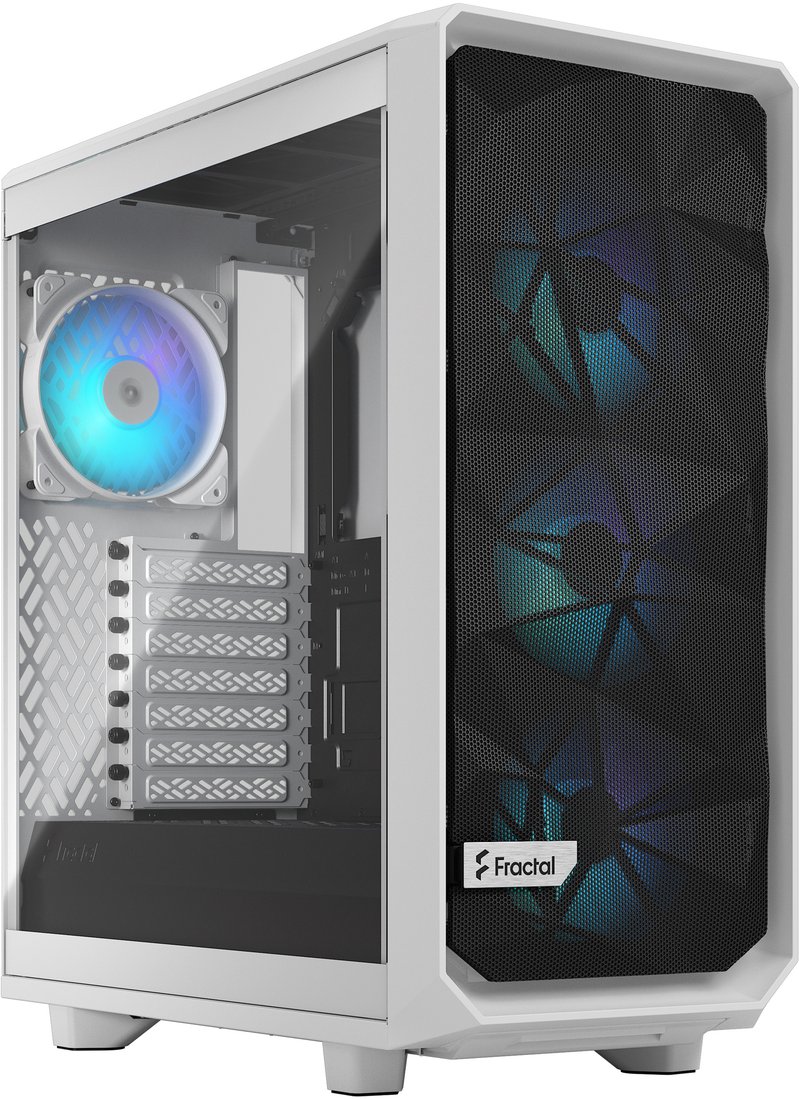 

Корпус Fractal Design Meshify 2 Compact RGB White TG Clear Tint FD-C-MES2C-08