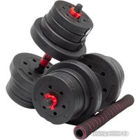 Набор гантелей с соединительным грифом  Atlas Sport композитные 24 кг