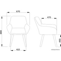 Интерьерное кресло AksHome Soft 64743 (бирюзовый)