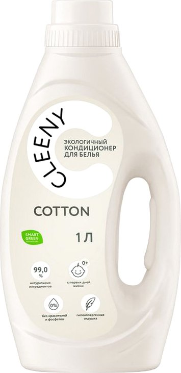 

Кондиционер для белья Cleeny С ароматом хлопка (1 л)