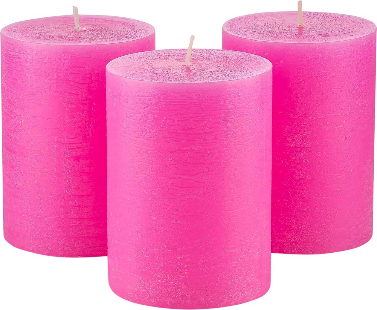 

Набор свечей Мелт 100 мм (3 шт, розовый)