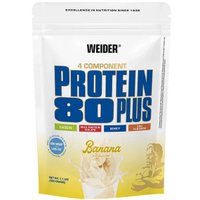 Протеин сывороточный (изолят) Weider Protein 80+ (банан, 500 г)