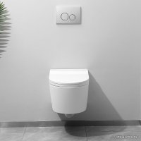 Унитаз подвесной Brunnen WAL BW-2401 (автоподъем/опускание крышки)