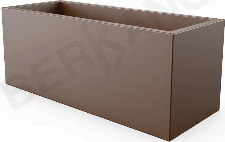 

Кашпо Berkano Cubric 150*60 DB (коричневый)