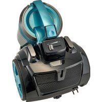 Пылесос Delta DL-0852 (черный/бирюзовый)