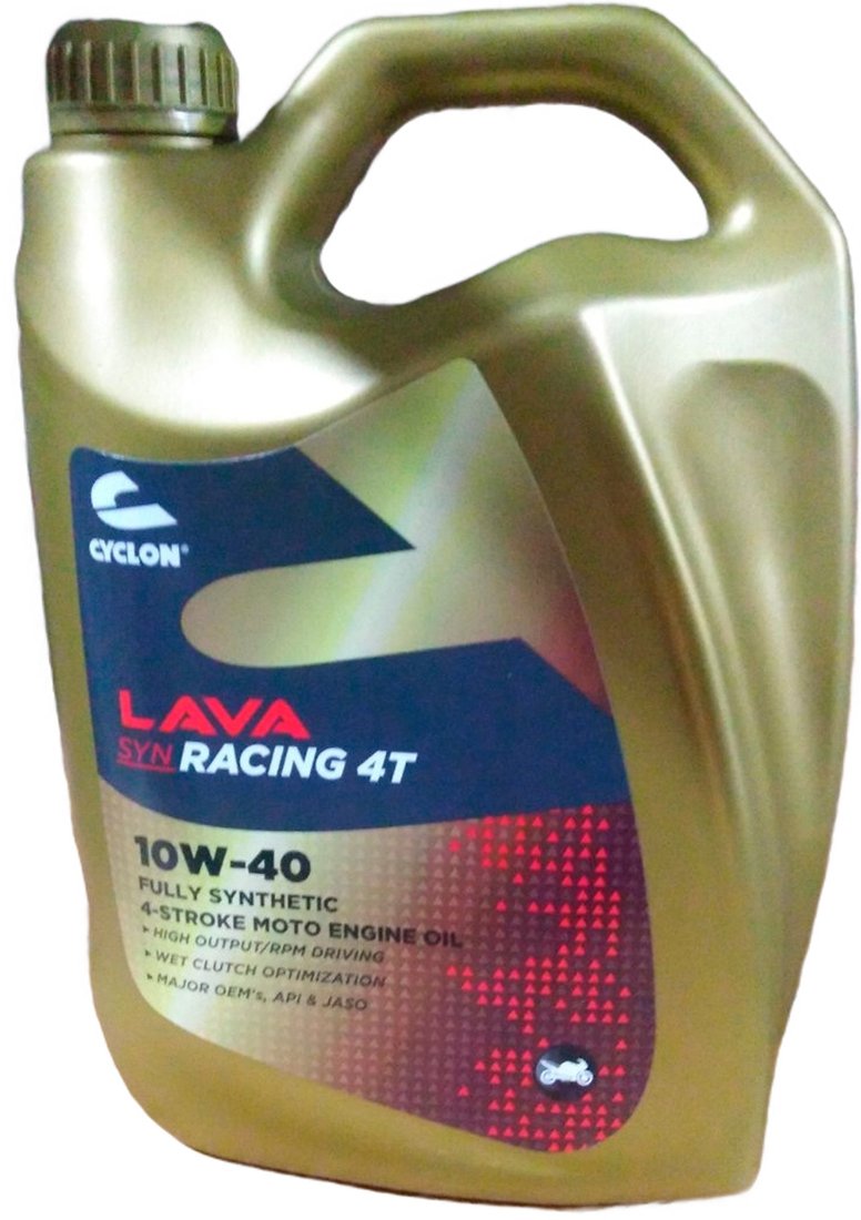 

Моторное масло Cyclon Lava SYN Racing 4T 10W-40 4л