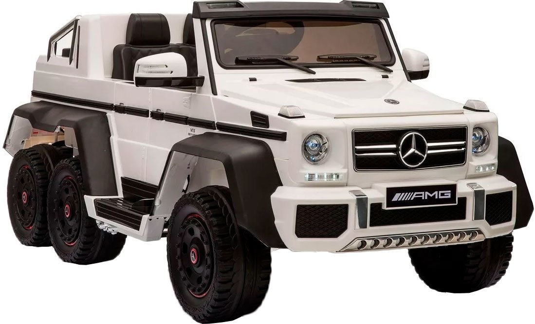 

Электромобиль RiverToys Mercedes-Benz G63 AMG 4WD A006AA (белый)