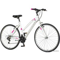 Велосипед Explorer Elite Lady MTB LAD281MTB (белый/розовый)