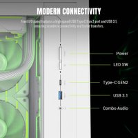 Корпус GameMax Legend CLAW 360 (белый)