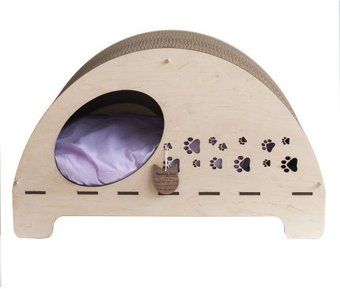 Когтеточка Чешир Эскимос (бежевый)