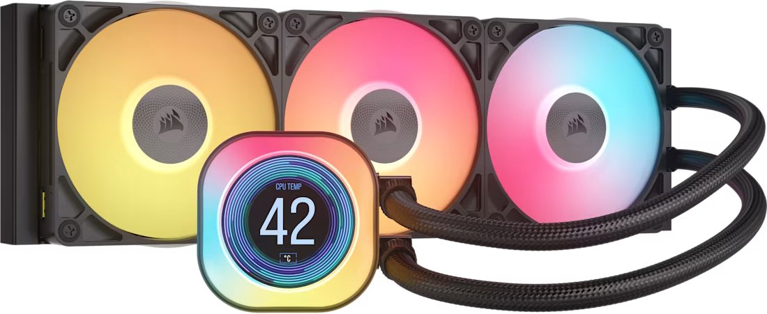 

Система жидкостного охлаждения для процессора Corsair iCUE LINK TITAN 360 RX LCD CW-9061023-WW