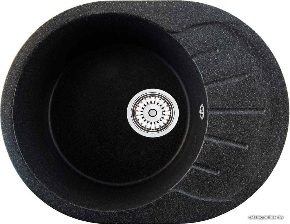 Кухонная мойка Berge BR-5801 (черный матовый)