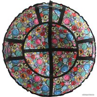 Тюбинг Hubster Люкс Pro 110 см (cмайл)