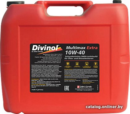 Моторное масло Divinol Multimax Extra 10W-40 20л