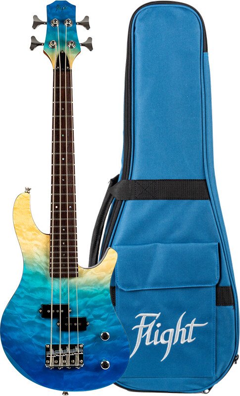 

Бас-гитара Flight Mini Bass TBL