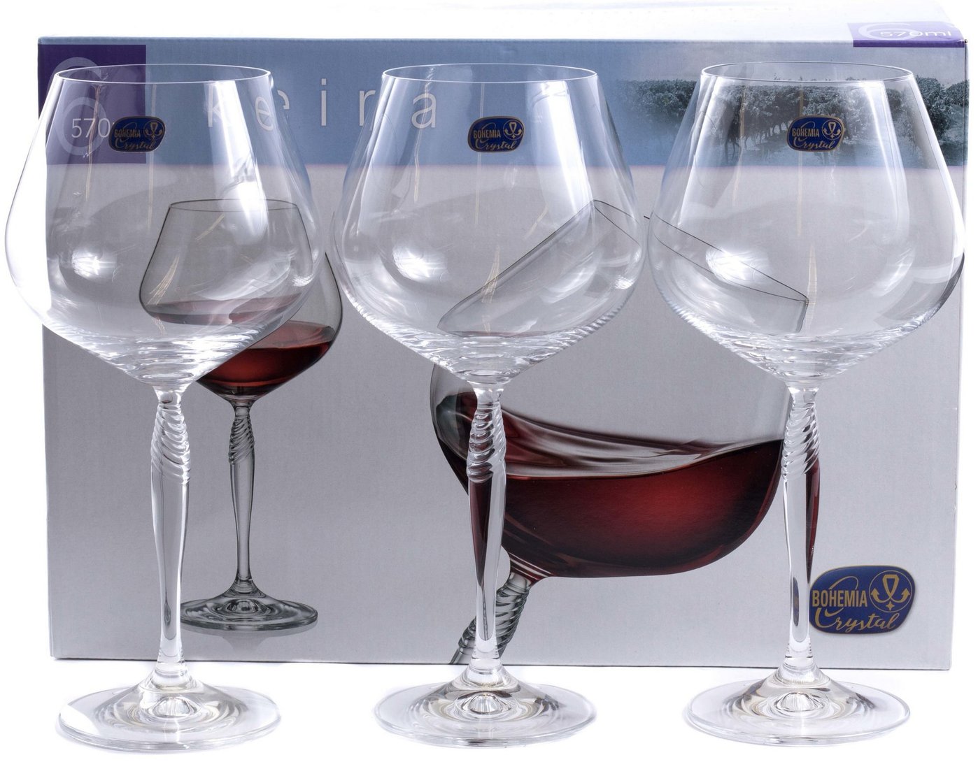 

Набор бокалов для вина Bohemia Crystal Keira 40837/570