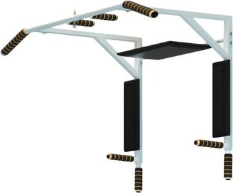 Турник с брусьями Spektr Sport Мангуст (белый)