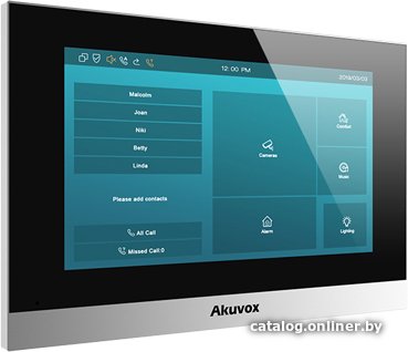 Монитор Akuvox C313W (черный)