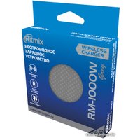 Беспроводное зарядное Ritmix RM-1000W (серый)