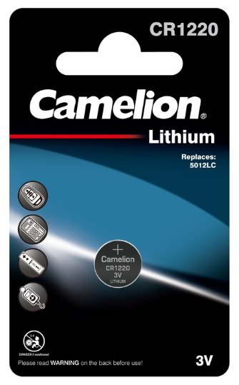 

Батарейка Camelion CR1220 [CR1220-BP1]