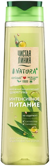 

Шампунь Чистая линия Интенсивное питание 400 мл