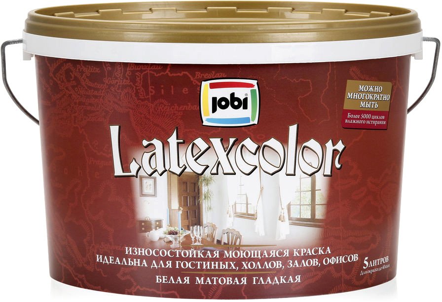 

Краска Jobi Latexcolor (5 л)