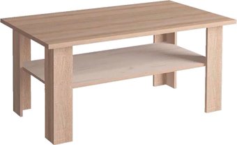 Журнальный столик Интерлиния Коламбия КЛ-15 (дуб белый/сонома)