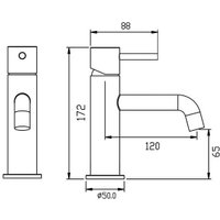 Смеситель Gota Rocio Black and White 016085