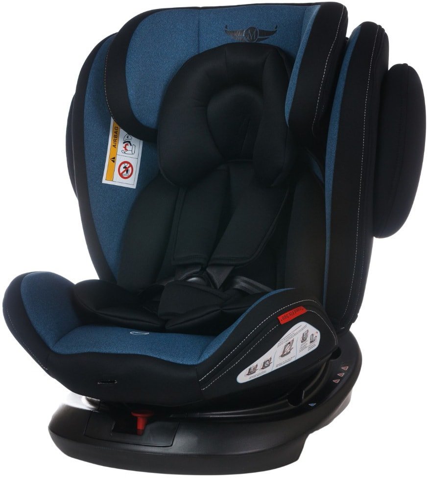 

Детское автокресло Martin Noir Grand Fix 360 (melange blue)