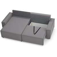 Угловой диван Mio Tesoro Дюссельдорф 293 1.5ек-1.5пф (1174 Savanna Plus Ash)