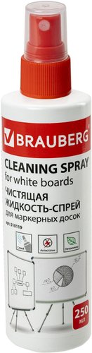 Чистящая жидкость для маркерных досок BRAUBERG 510119