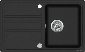 Кухонная мойка Aquasanita Notus SQ101AW (black metallic 601)