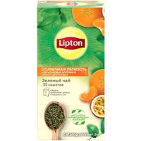 Зеленый чай Lipton Солнечная легкость с апельсиновыми корочками и аром. цитрусовых 25 шт