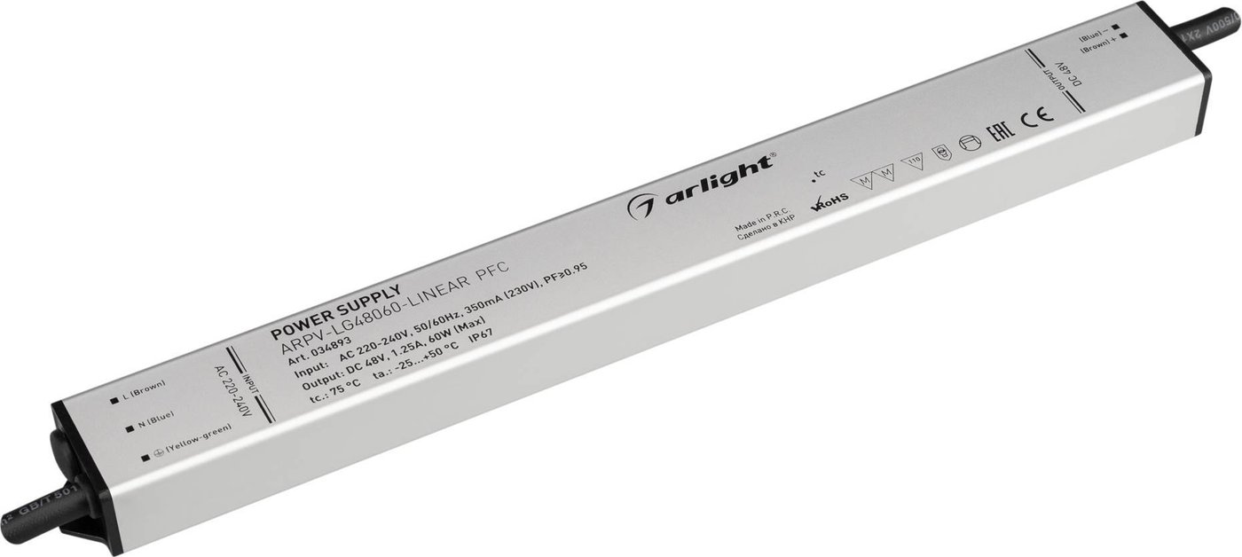 

Блок питания Arlight ARPV-LG48060-LINEAR-PFC 034893