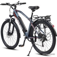 Электровелосипед White Siberia Camry Allroad (матовый синий)