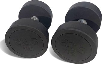 Гантель Unixfit Pro DBRND22.5PBK 22.5 кг