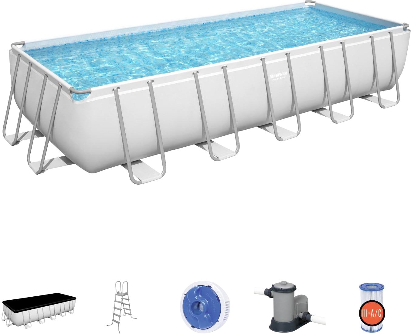 

Каркасный бассейн Bestway Power Steel 5611Z (640х274х132)