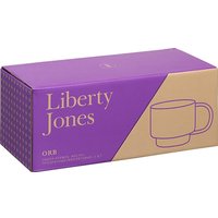 Набор кружек Liberty Jones Orb LJ0000368 (2шт, прозрачный/фиолетовый)