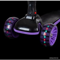 Трехколесный самокат Novatrack Rainbow Basic Black New 120BB.RAINBOW.BVT22 (фиолетовый)