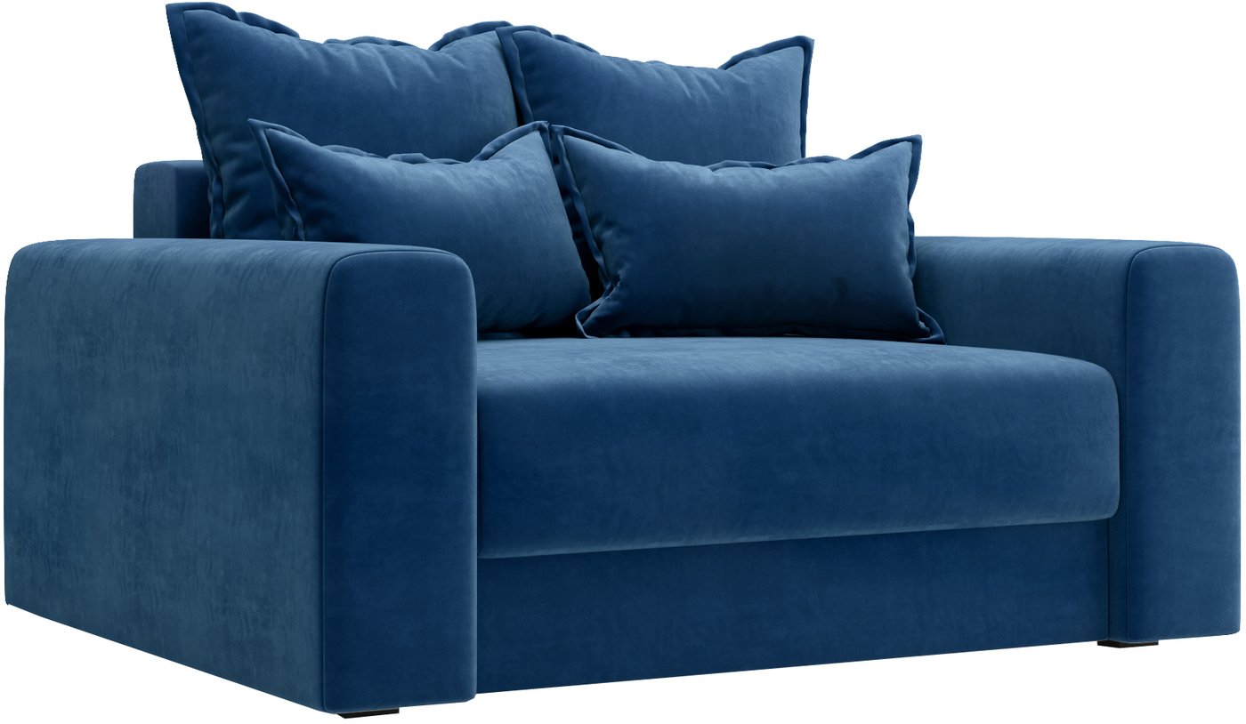 

Кресло-кровать Mio Tesoro Отман (Velutto 26, синий)