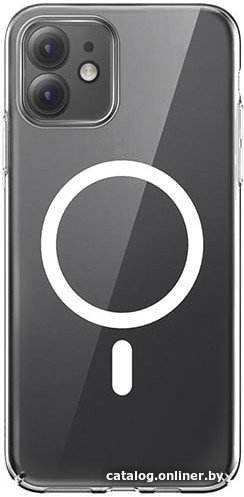 Чехол для телефона Baseus Crystal Series Magnetic для iPhone 11 (прозрачный)