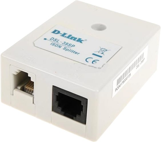 

ADSL сплиттер D-Link DSL-39SP